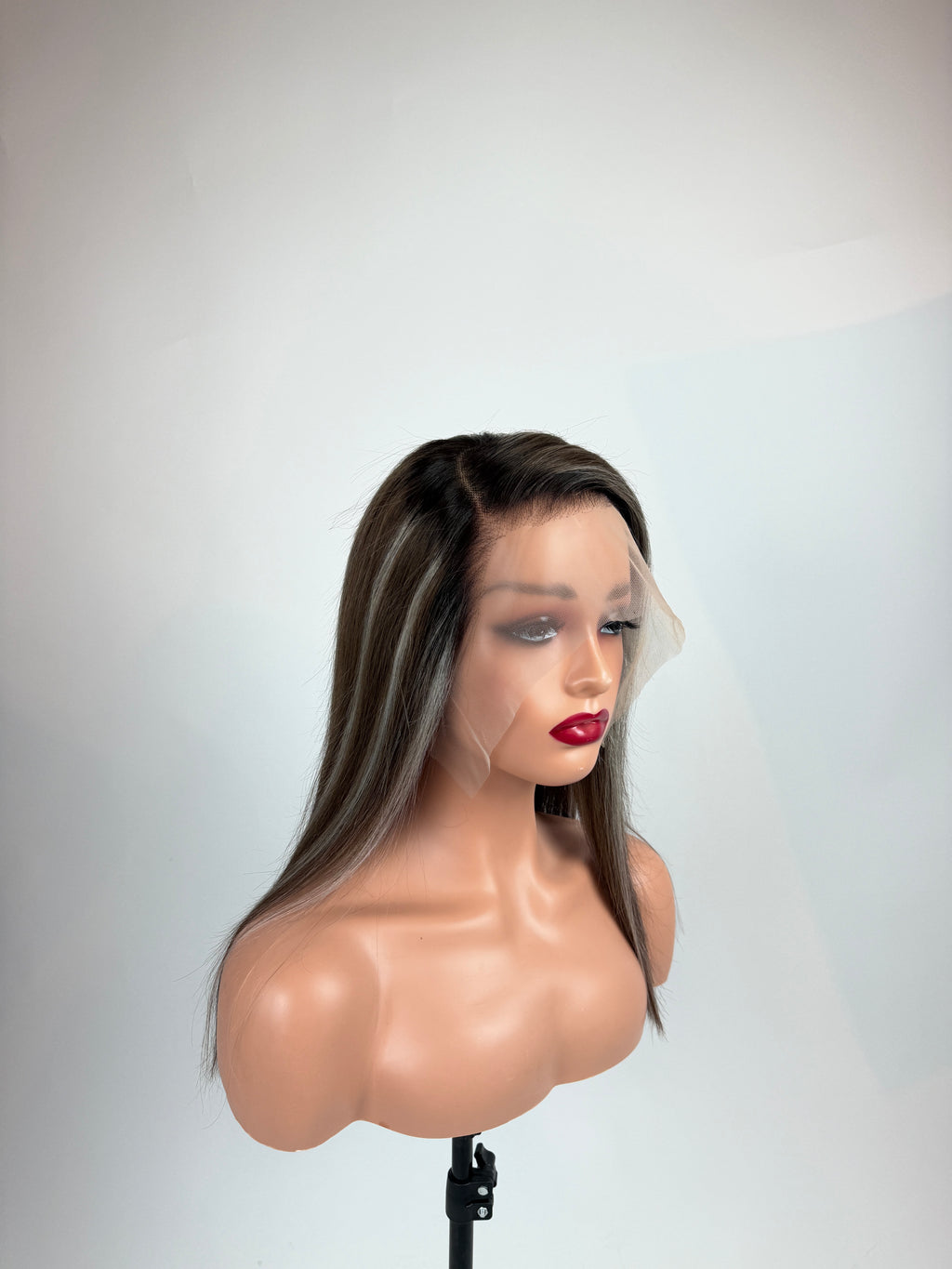 13x4 Ombre Ash Blonde Frontal Wig