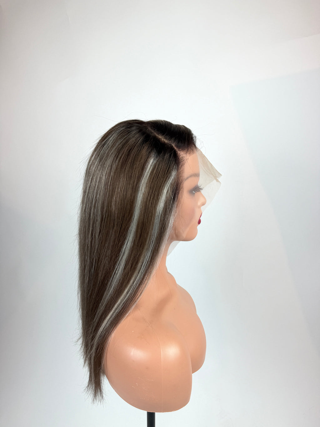 13x4 Ombre Ash Blonde Frontal Wig