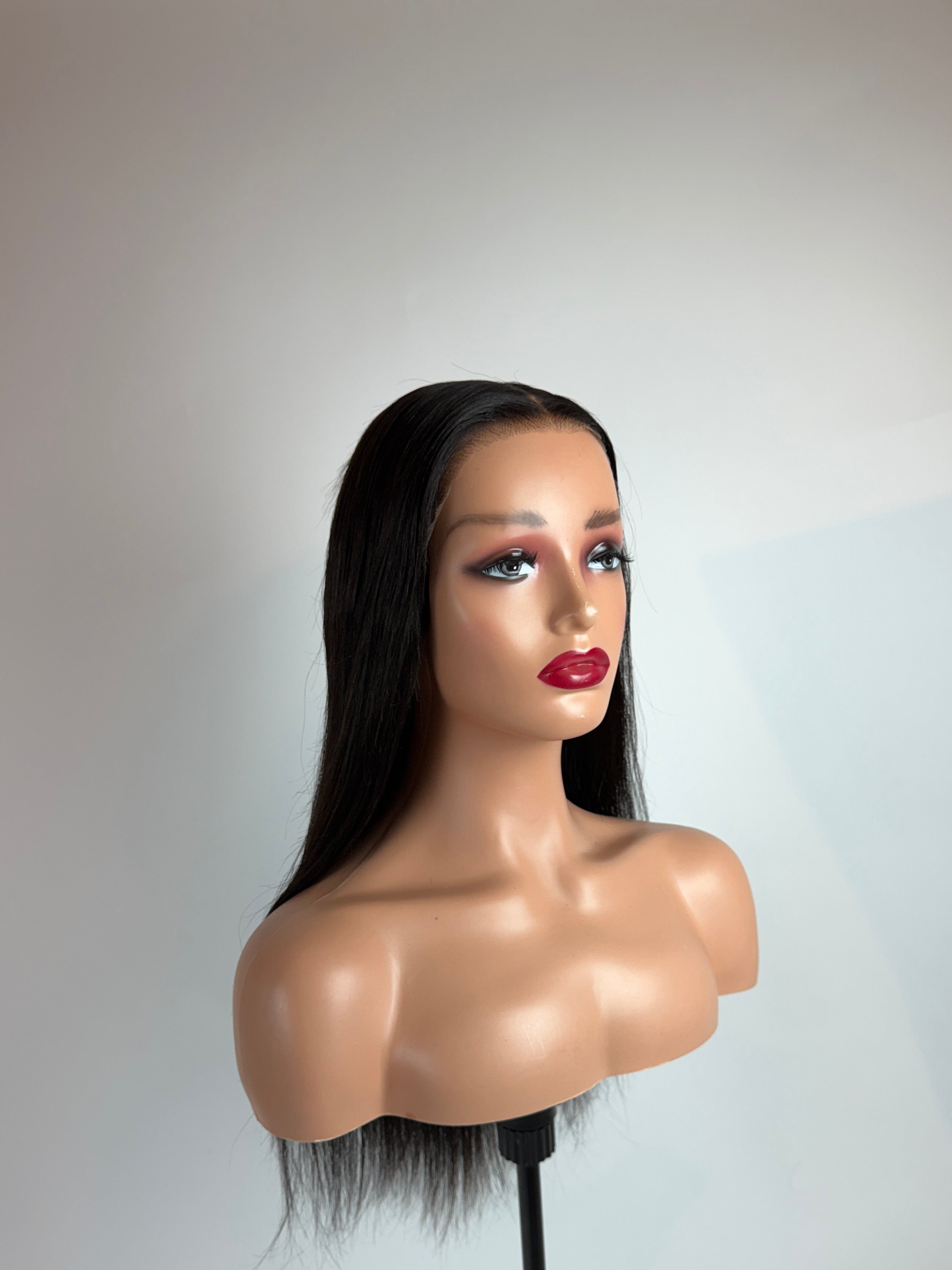 9x6 HD lace glueless straight wig