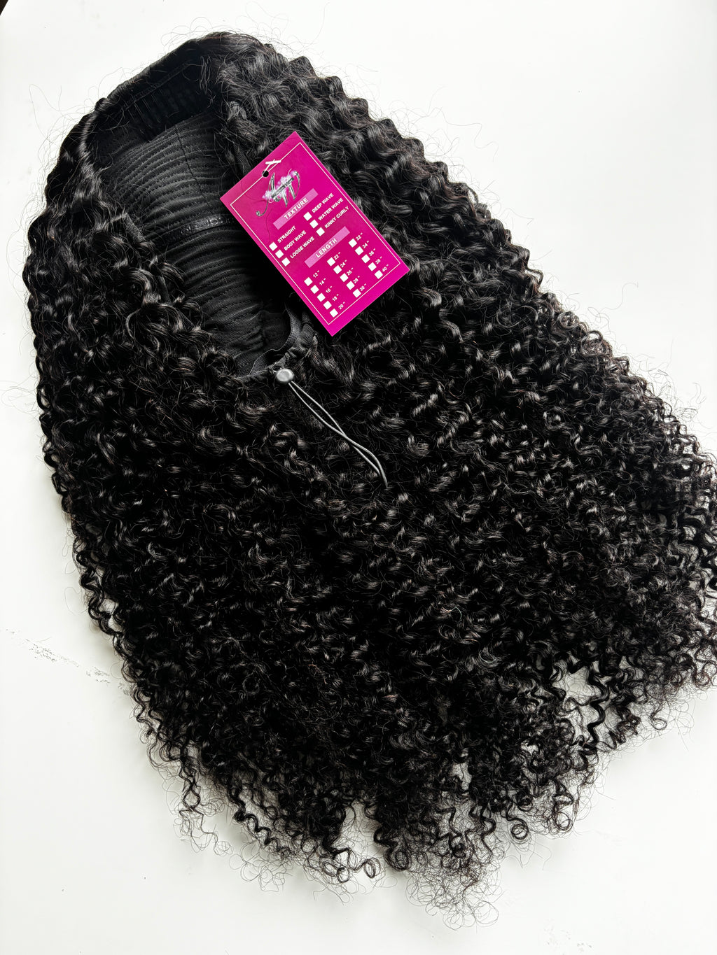 Kinky Curly Half Wig
