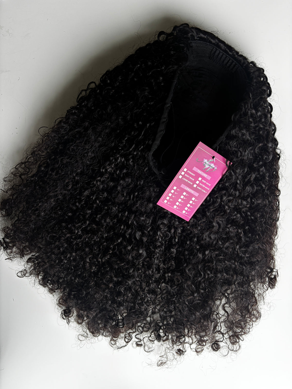 Finger Coils Half Wig