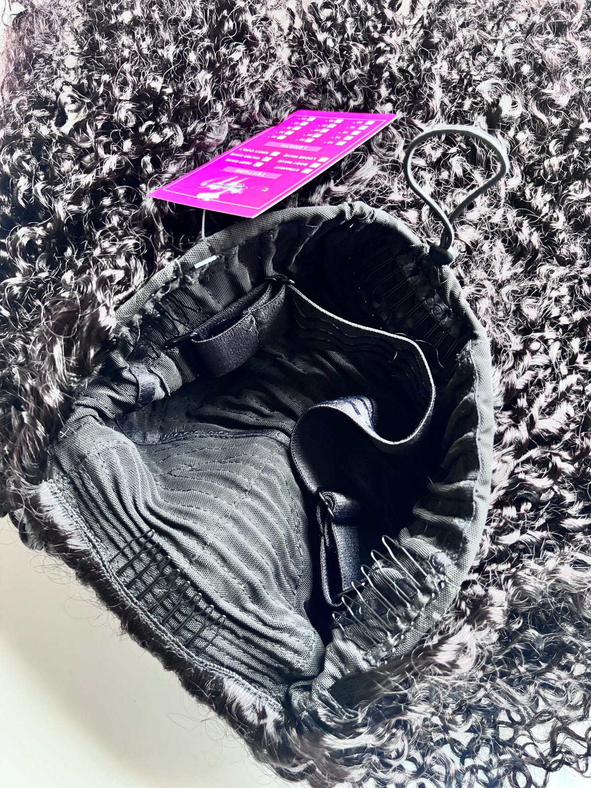 Finger Coils Half Wig